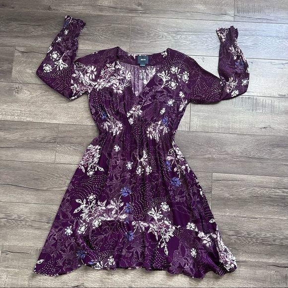 Anthropologie Maeve Monaco Ruffle Sleeve Dress Size Small - Picture 10 of 14